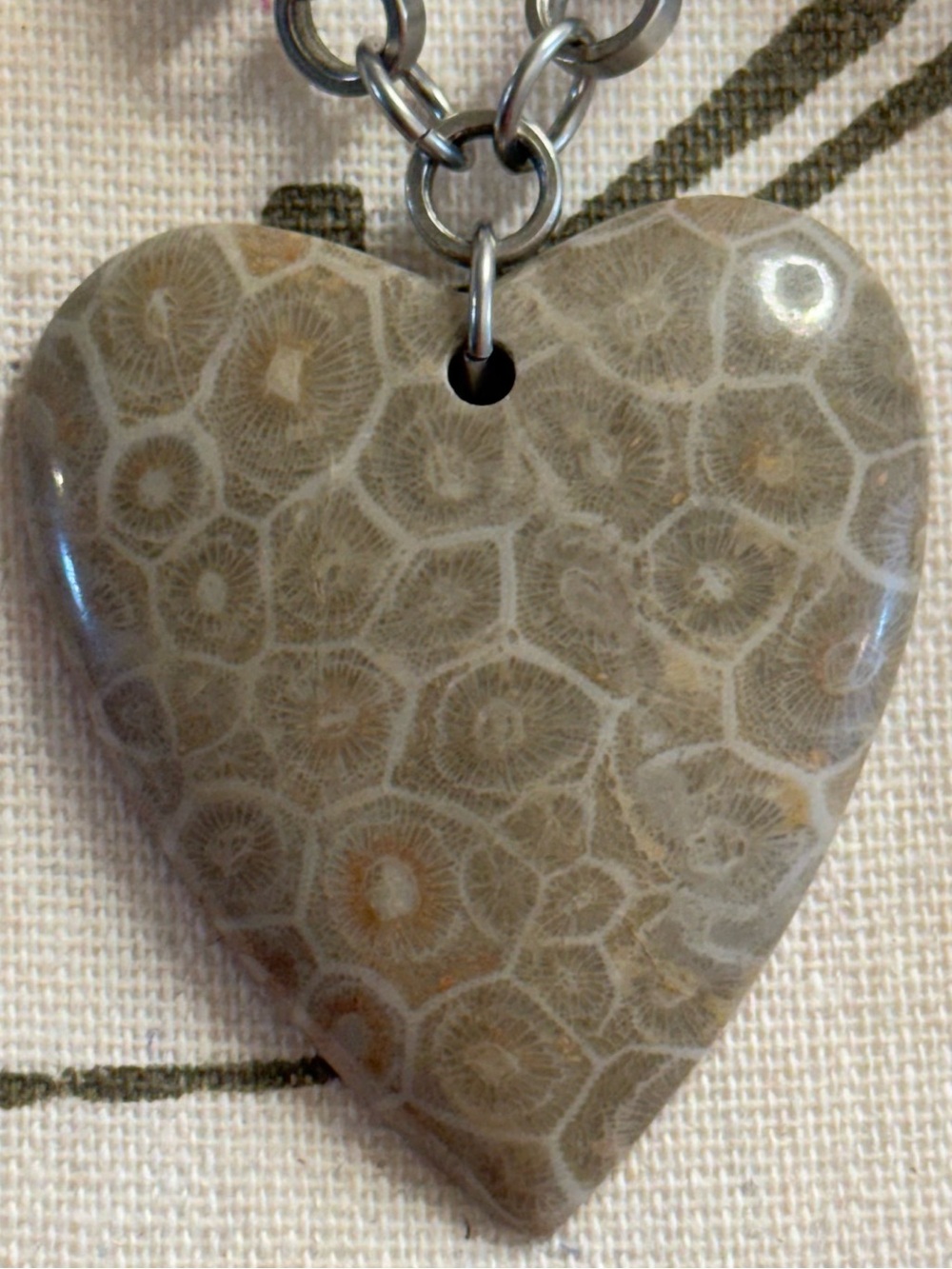 Petoskey Stone Necklace